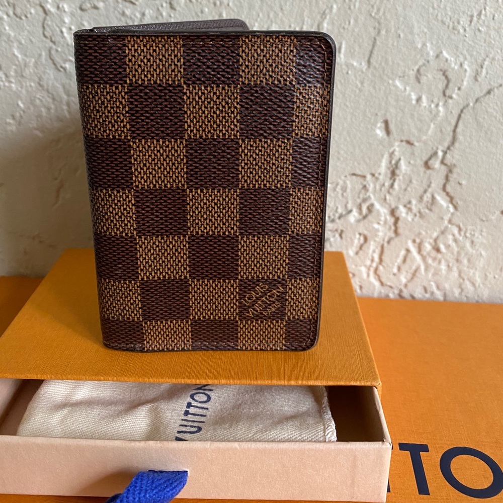 ❤️Louis Vuitton Damier Ebene Pocket Organizer